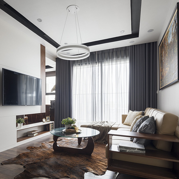 Rèm vải tái chế- rèm cửa AH