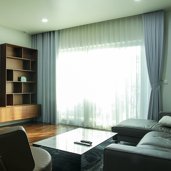 Rèm cửa và nội thất vải chống cháy bùng