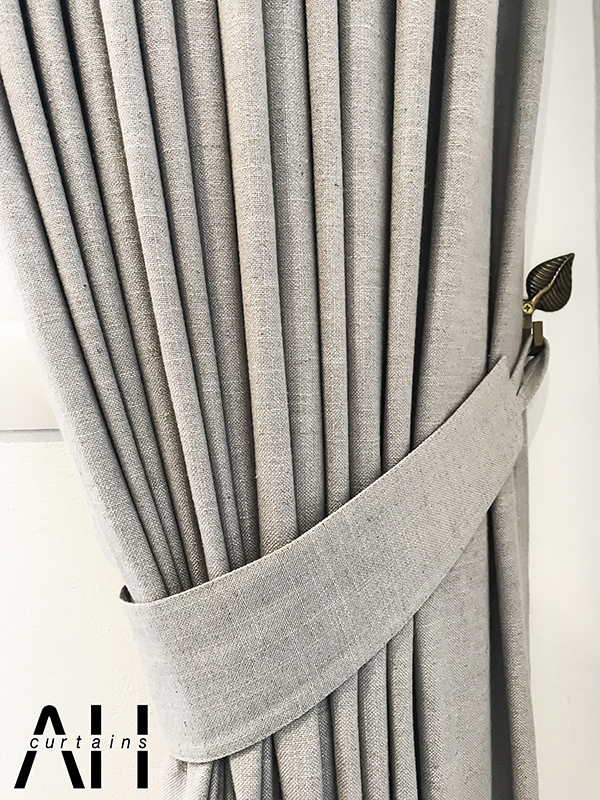 rèm vải thô- rèm cửa AH