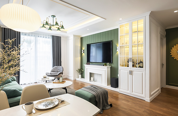 rèm cửa màu ghi- rèm cửa AH