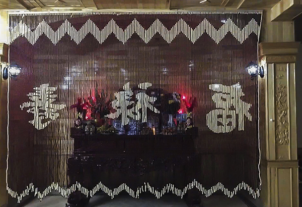 Rèm hạt gỗ- Sản phẩm thủ công Việt Nam