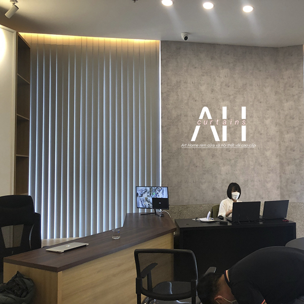 Rèm lá dọc- Rèm cửa văn phòng giá rẻ