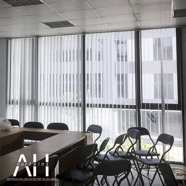 Rèm lá dọc- Rèm cửa văn phòng giá rẻ