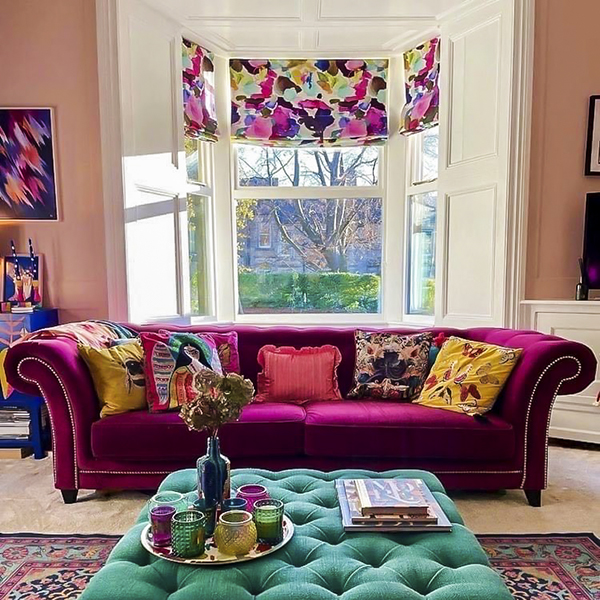 Rèm cửa cho phong cách nội thất Boho