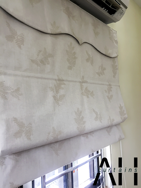 cách may rèm roman