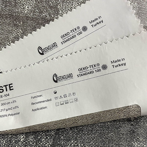 Vải rèm thân thiện môi trường, đạt chuẩn OEKO-TEX và Greenguard