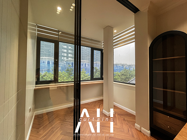 Lắp đặt rèm cửa biệt thự khu K Ciputra Hà Nội