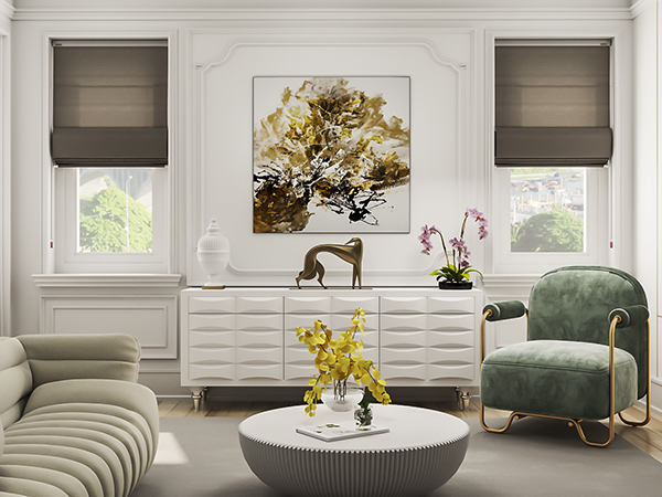 Rèm roman Hàn Quốc- Rèm cửa AH