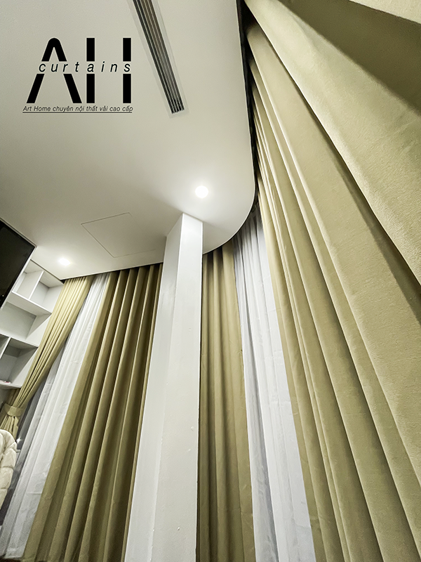 Rèm Cửa Hiện Đại Cho Nhà Phố Tại Phúc Đồng, Long Biên