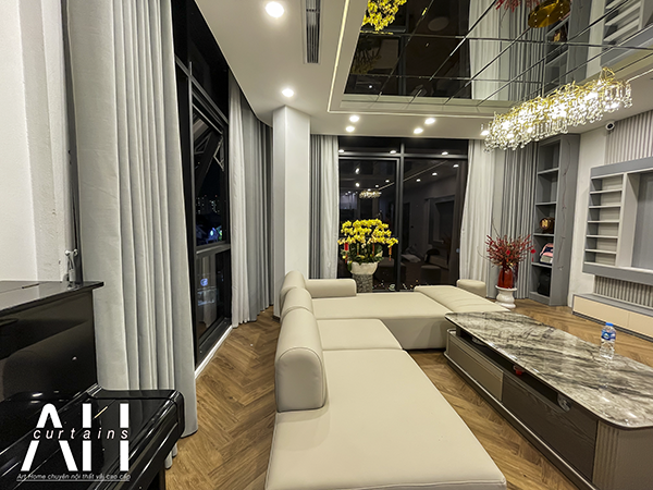 Rèm Cửa Hiện Đại Cho Nhà Phố Tại Phúc Đồng, Long Biên