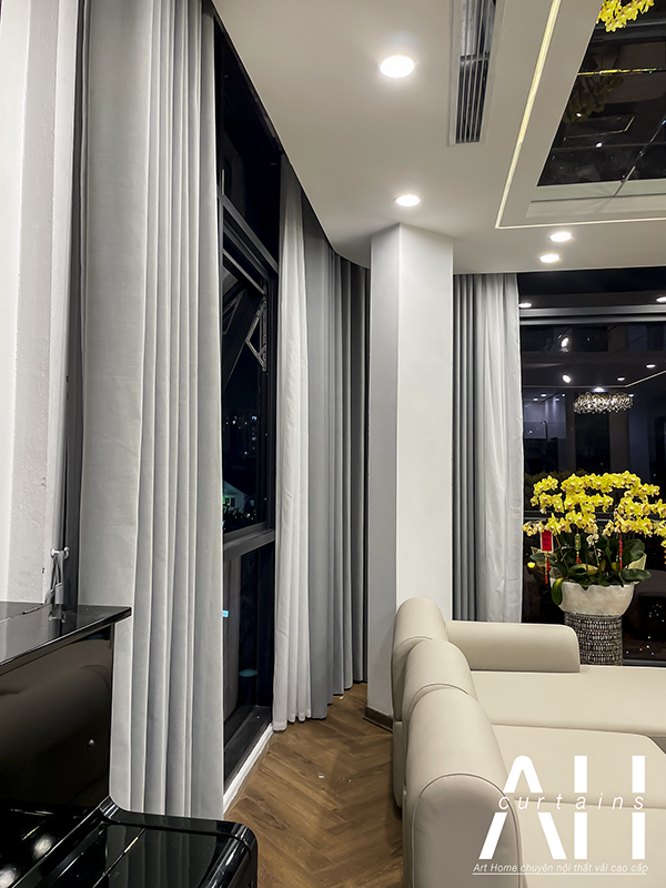 Rèm Cửa Hiện Đại Cho Nhà Phố Tại Phúc Đồng, Long Biên