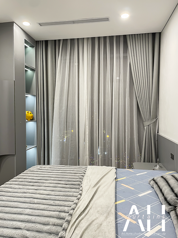 Rèm Cửa Hiện Đại Cho Nhà Phố Tại Phúc Đồng, Long Biên