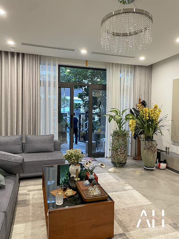 “Rèm vải hai lớp biệt thự Hà Đô Charm Villas”