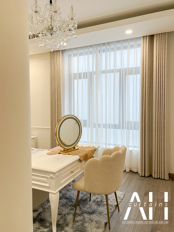 “Rèm vải hai lớp biệt thự Hà Đô Charm Villas”