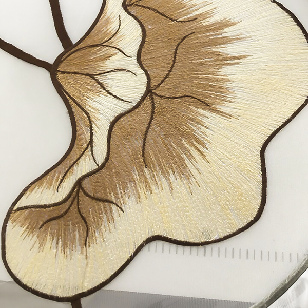 Rèm voan thêu hoa sen- Rèm cửa AH