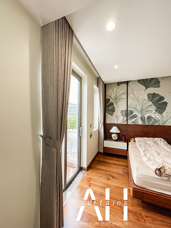 rèm vải biệt thự liền kề Vinhomes An Lạc Green Symphony