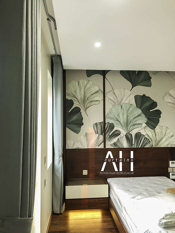 rèm vải biệt thự liền kề Vinhomes An Lạc Green Symphony