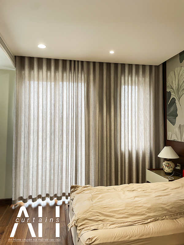 rèm vải biệt thự liền kề Vinhomes An Lạc Green Symphony