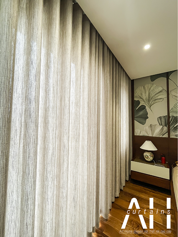 rèm vải biệt thự liền kề Vinhomes An Lạc Green Symphony