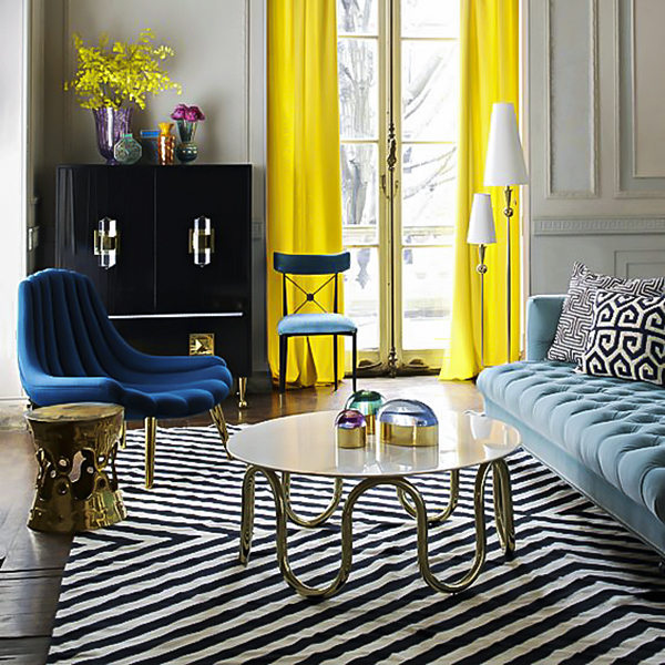 Tính cách của gia chủ và màu sắc của nội thất rèm cửa