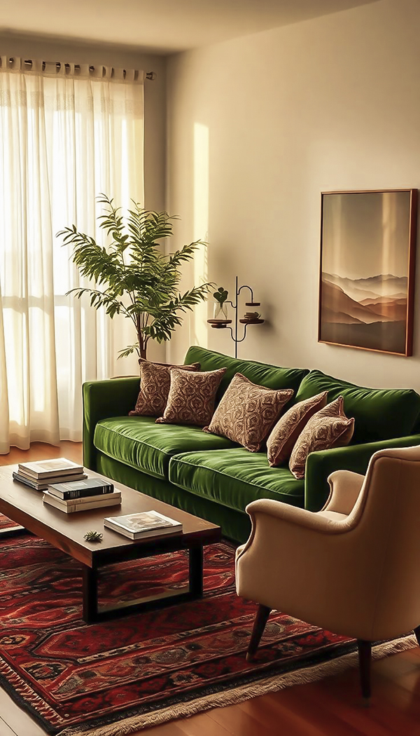 màu pantone 2025 trong nội thất