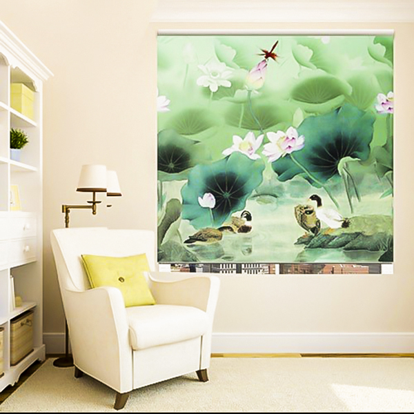 Rèm cuốn in tranh-Rèm cửa AH