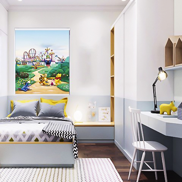 Rèm cuốn in tranh-Rèm cửa AH