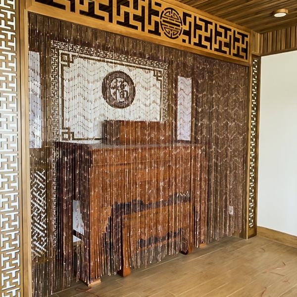 Rèm phòng thờ - rèm cửa AH