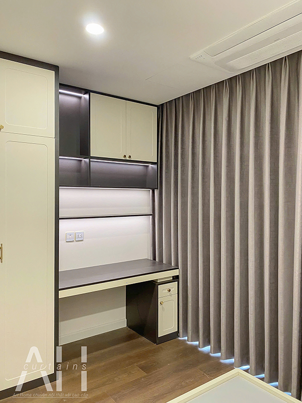 công trình rèm cửa hoàn thiện tại Vinhomes Ocean Park 2 Hưng Yên