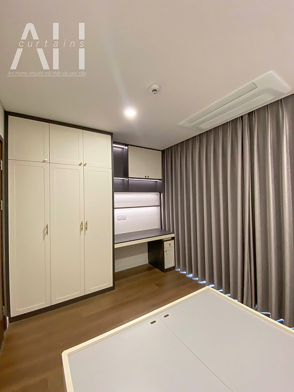 công trình rèm cửa hoàn thiện tại Vinhomes Ocean Park 2 Hưng Yên