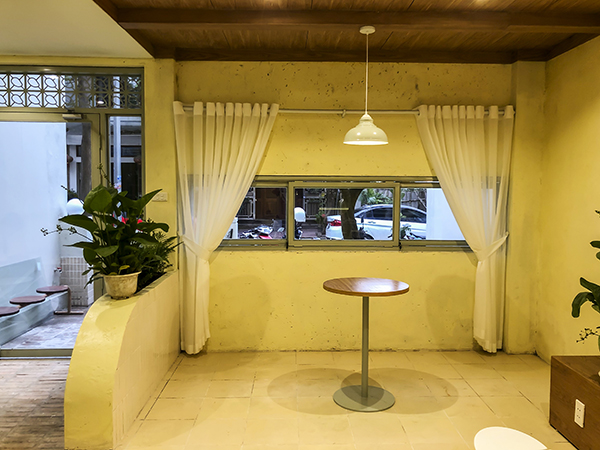 rèm vải quán cà phê bánh ngọt tại ngõ 195 Quang Trung Hà Đông