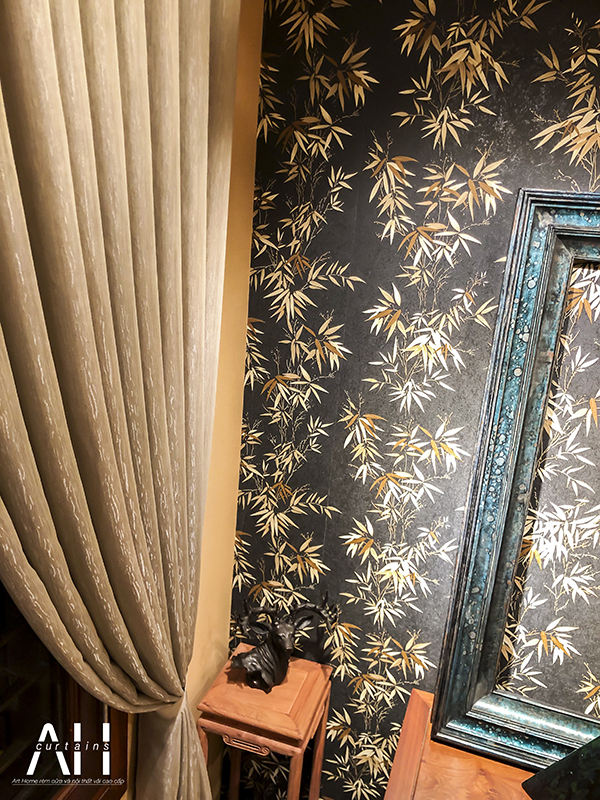 rèm voan 1 lớp cao cấp mềm mại cho showroom