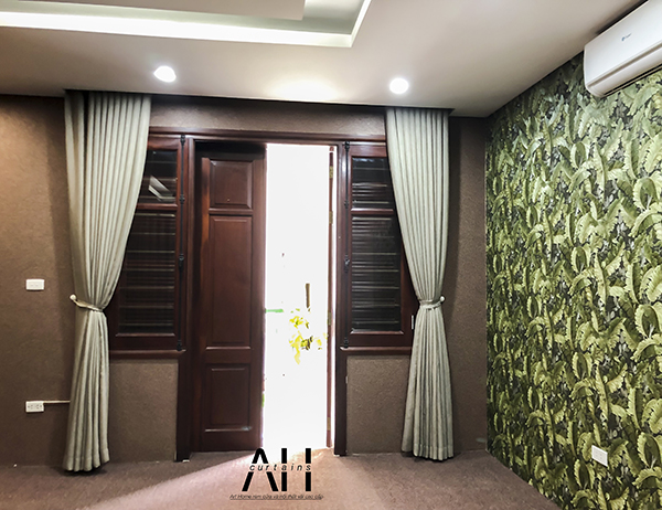 rèm voan 1 lớp cao cấp mềm mại cho showroom