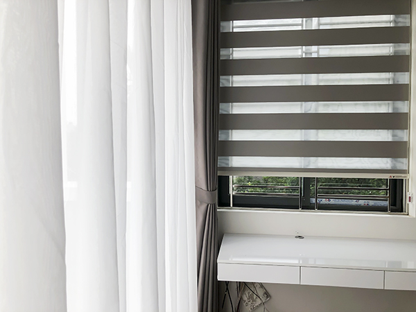 5. Rèm cầu vồng hiện đại nhà phố Hà Nội