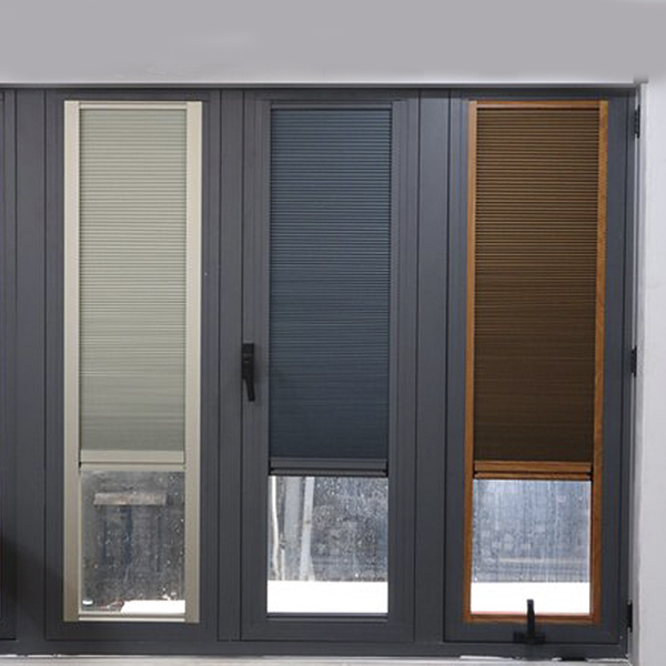 rèm tổ ong gắn kính