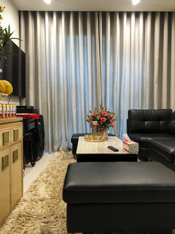 Rèm vải cản sáng cao cấp