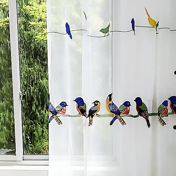 Rèm thêu hiện đại