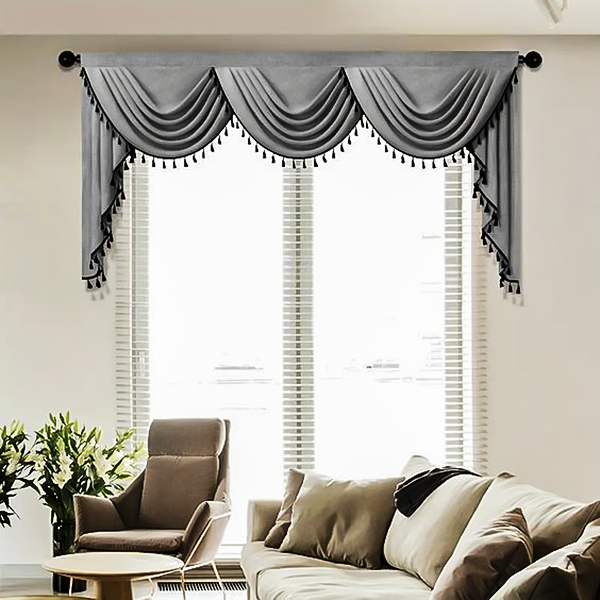 Yếm trang trí cho rèm cửa - Điểm nhấn tinh tế cho không gian sống