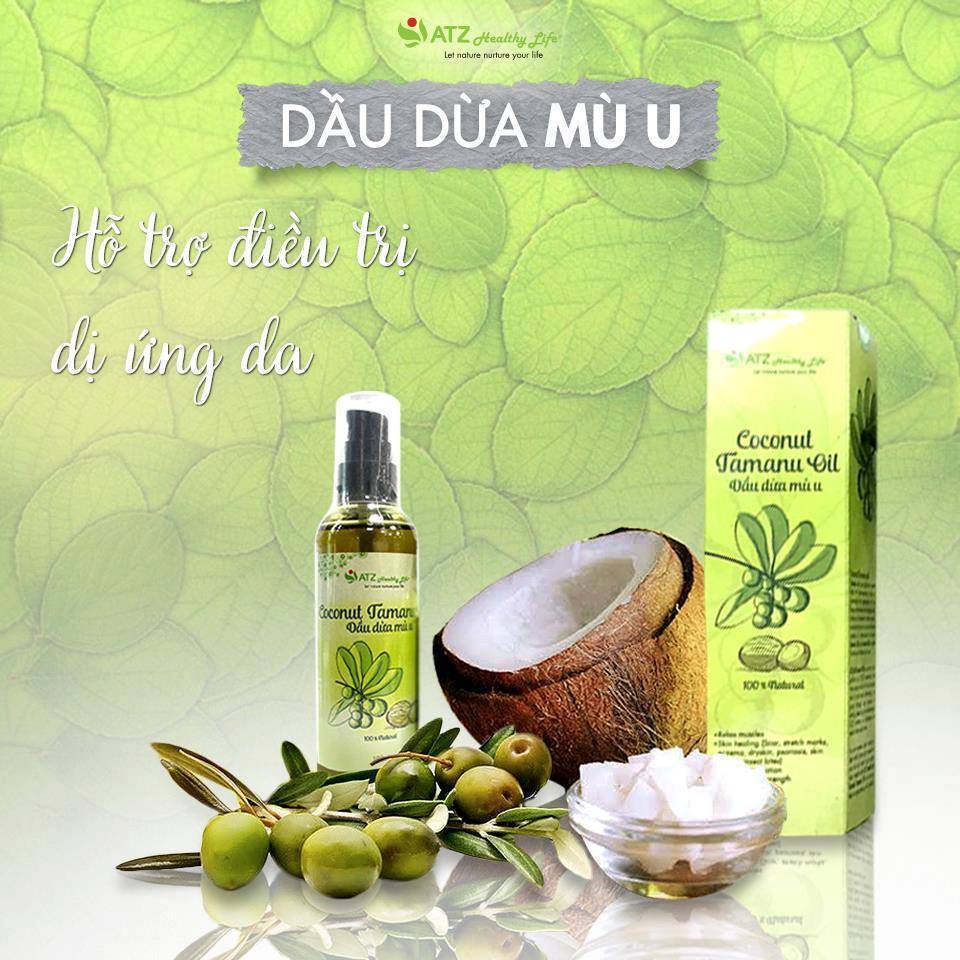 Dầu dừa mù u - cho mẹ cho bé