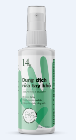 DUNG DỊCH RỬA TAY KHÔ TINH DẦU & NANO BẠC14s ĐƯỢC BÁN TẠI HỆ THỐNG ATZ ORGANIC