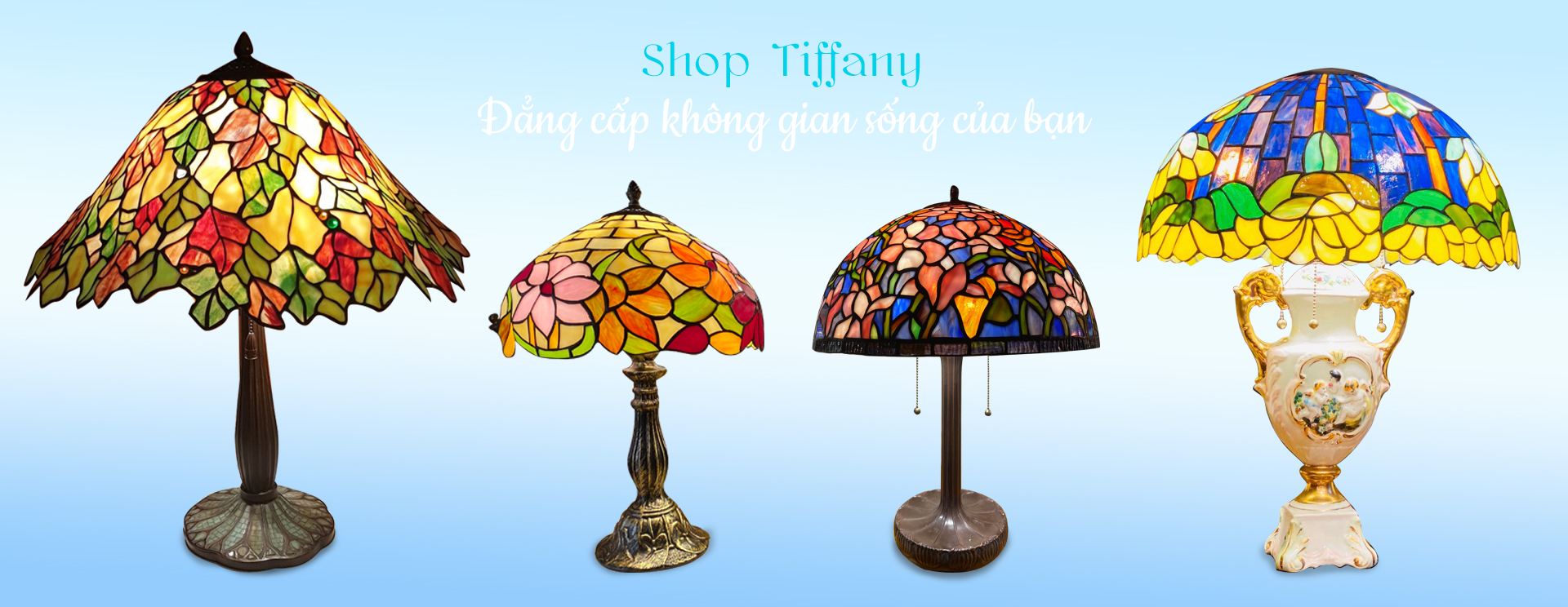 Đèn trang trí Tiffany