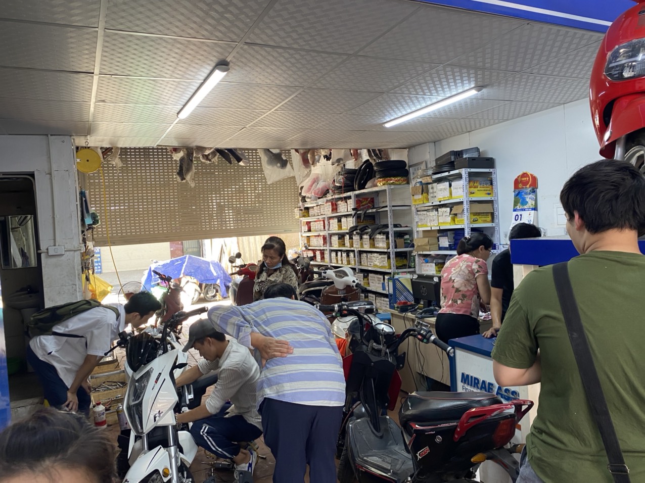 xe máy điện Lan Anh