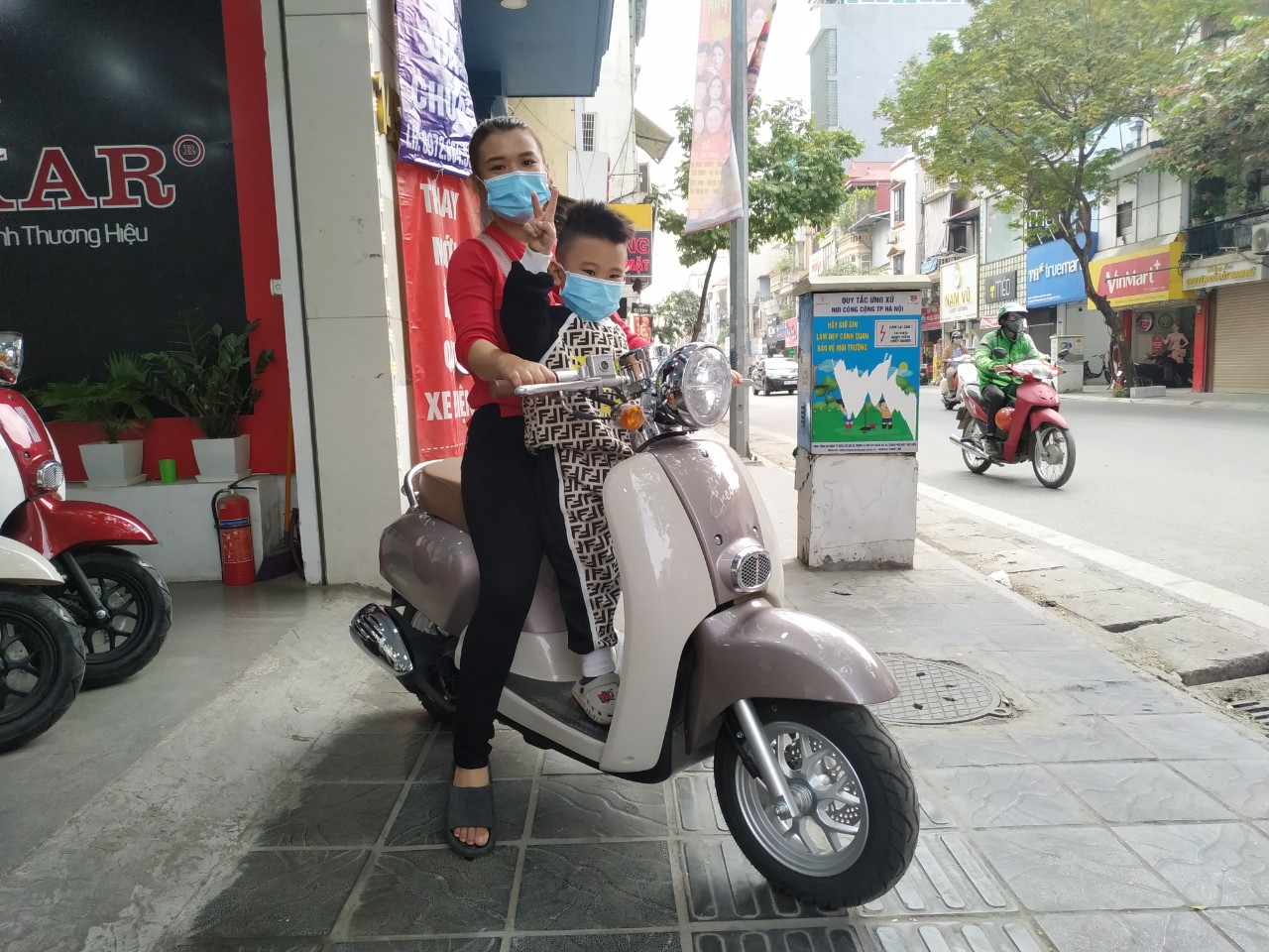 Xe Crea 50cc- Xe Điện Lan Anh