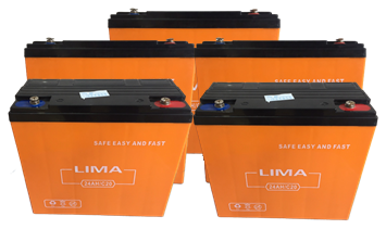 Bộ ắc quy xe máy điện vespa lima