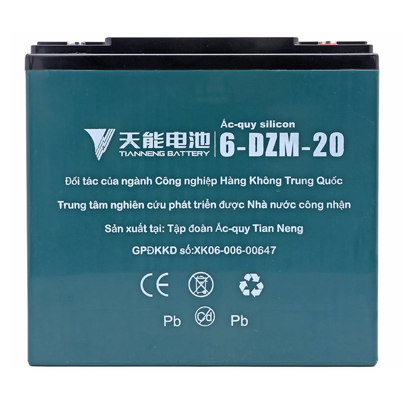 loại ắc quy sử dụng cho xe máy điện Vespa Libecta