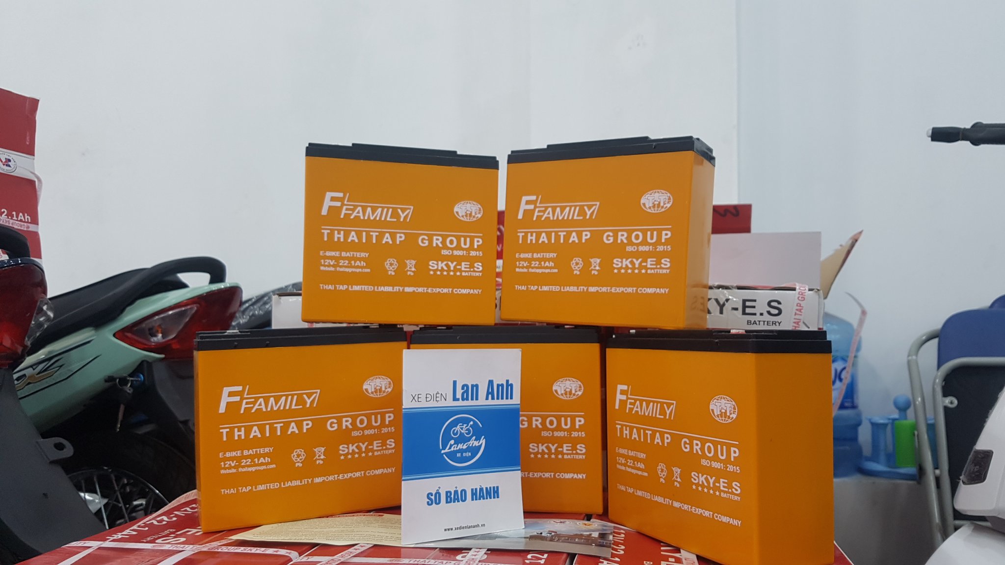 5 bình ắc quy to giành cho xe máy điện lớn