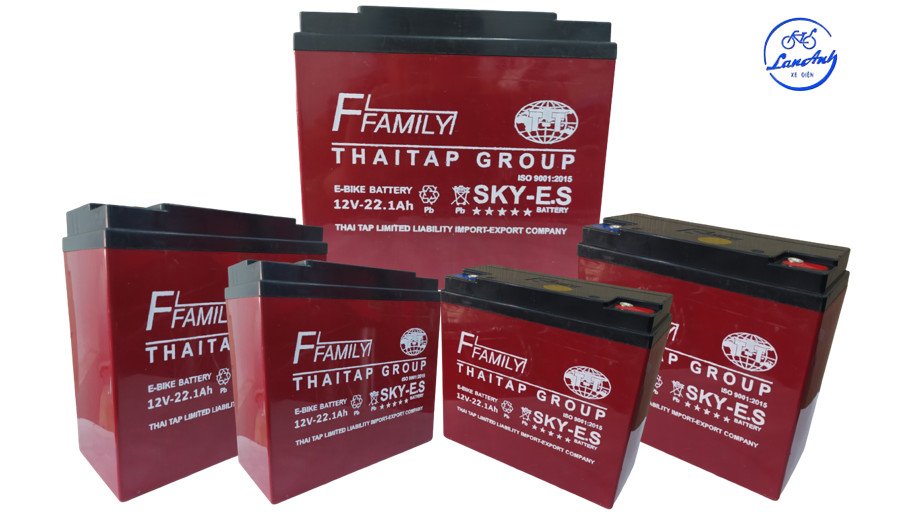 phân loại ắc quy xe đạp điện