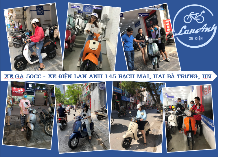 xe ga 50cc- Xe điện Lan Anh