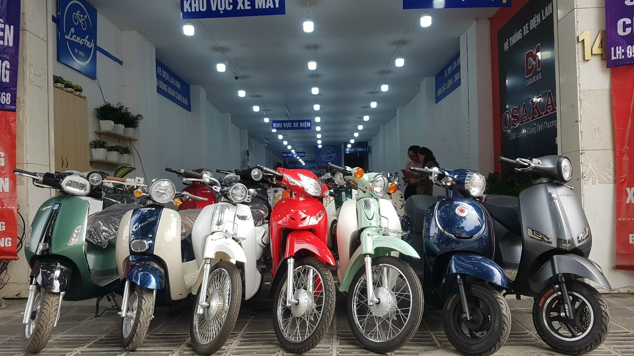 Xe máy 50cc- Xe điện Lan Anh