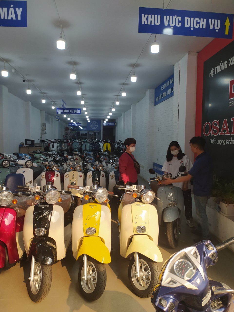Xe Crea 50cc- Xe Điện Lan Anh